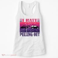 I Hate Pulling Out Retro Boating Boat Captain Gift Women's Tank Top thumb 0