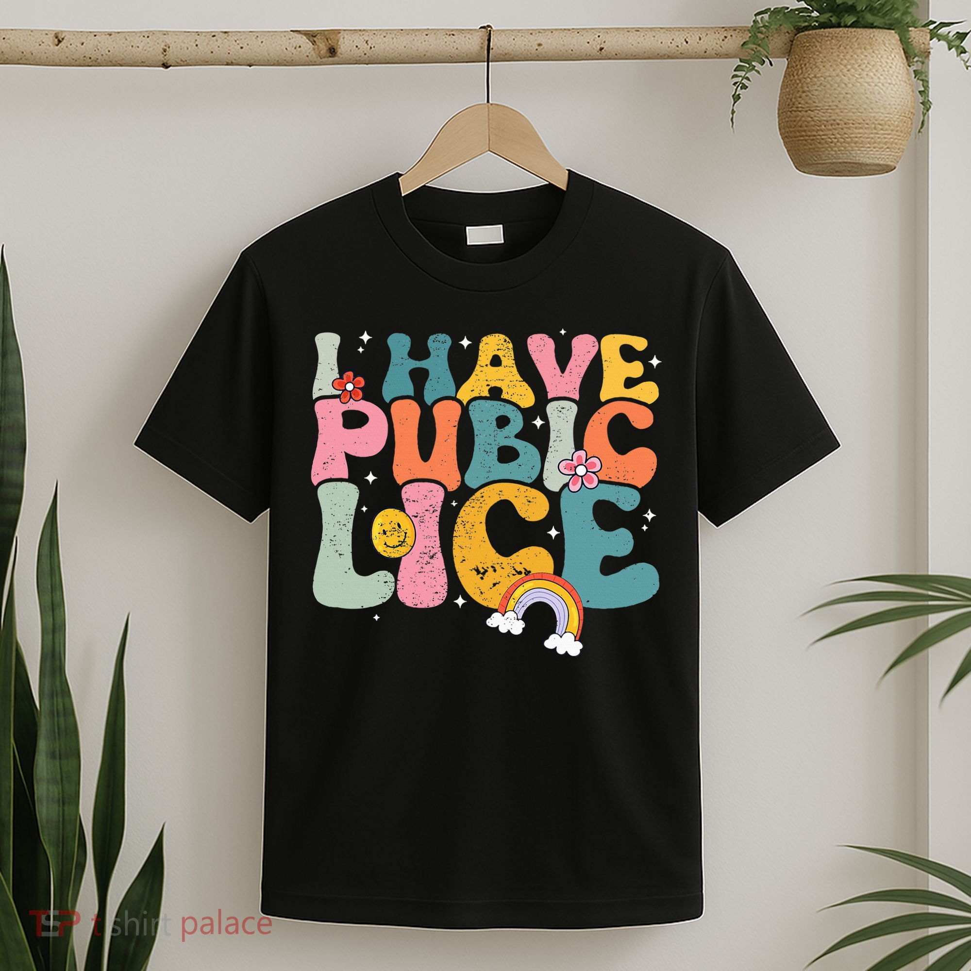 I Have Pubic Lice Groovy  T-Shirt