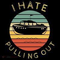 I Hate Pulling Out Retro Boating Boat Captain Funny Gift Coffee Mug thumb 5