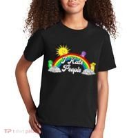 I Hate People Rainbow Printed Graphic Kids T-Shirt thumb 2