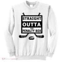 Ice Hockey Player Straight Outta The Penalty Box Sweatshirt thumb 0