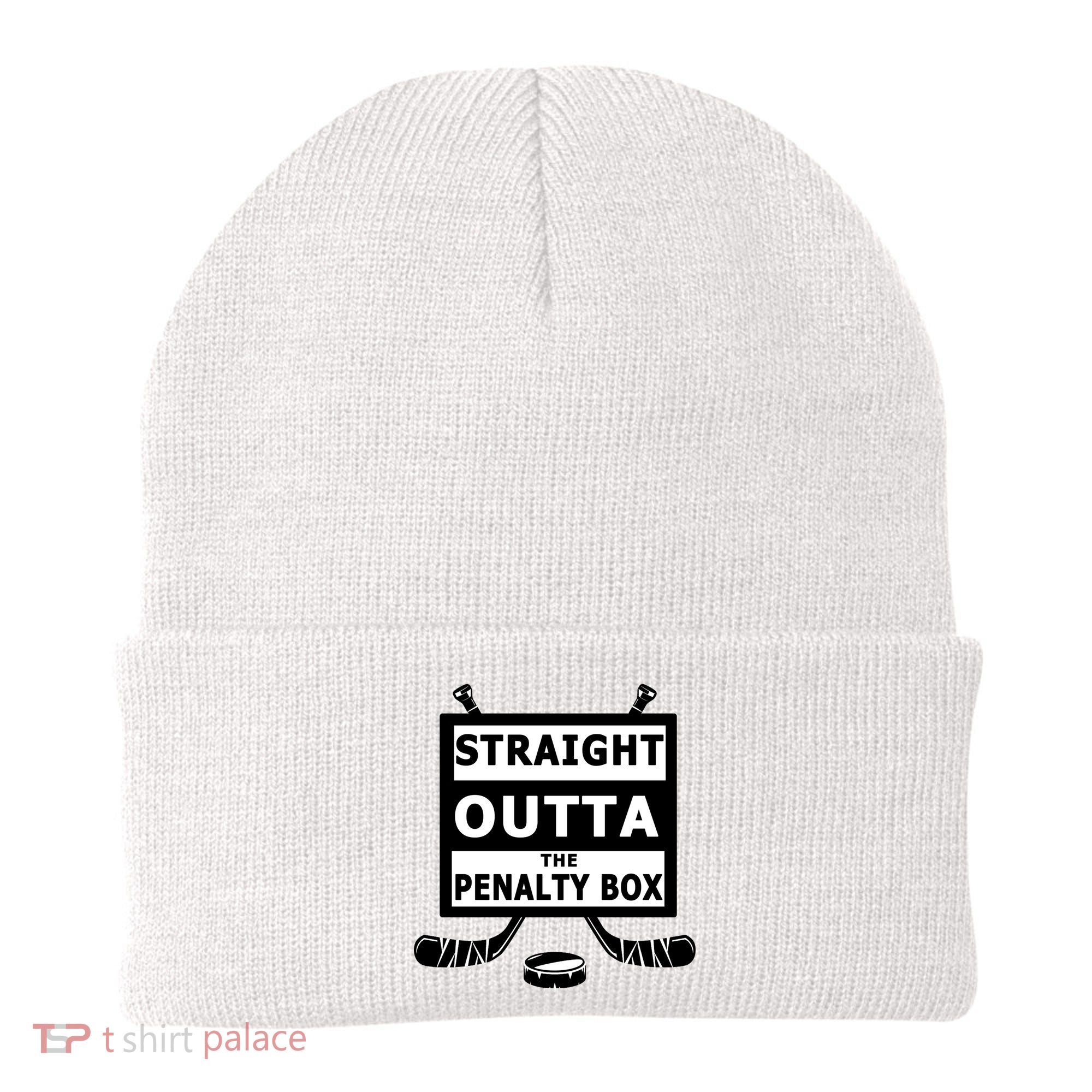 Ice Hockey Player Straight Outta The Penalty Box Beanie