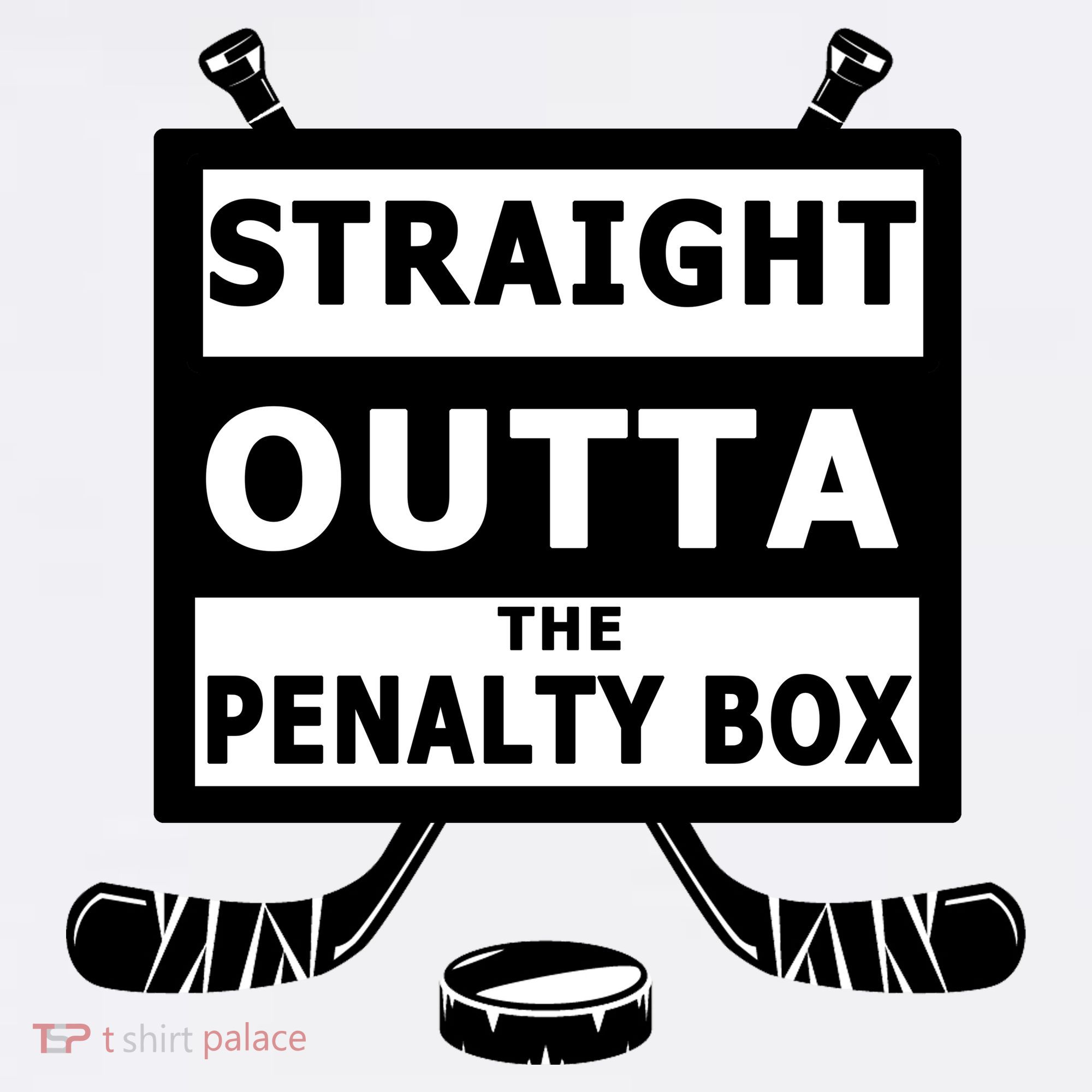 Ice Hockey Player Straight Outta The Penalty Box Women's Hoodie