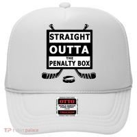Ice Hockey Player Straight Outta The Penalty Box Hat thumb 0