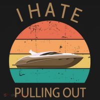 I Hate Pulling Out Retro Boating Boat Captain Gift Pajama Set thumb 2