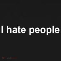 I Hate People Ornament thumb 1