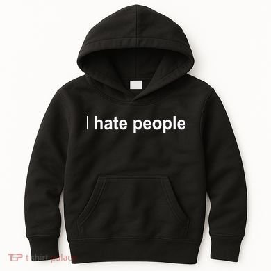 I Hate People Kids Hoodie
