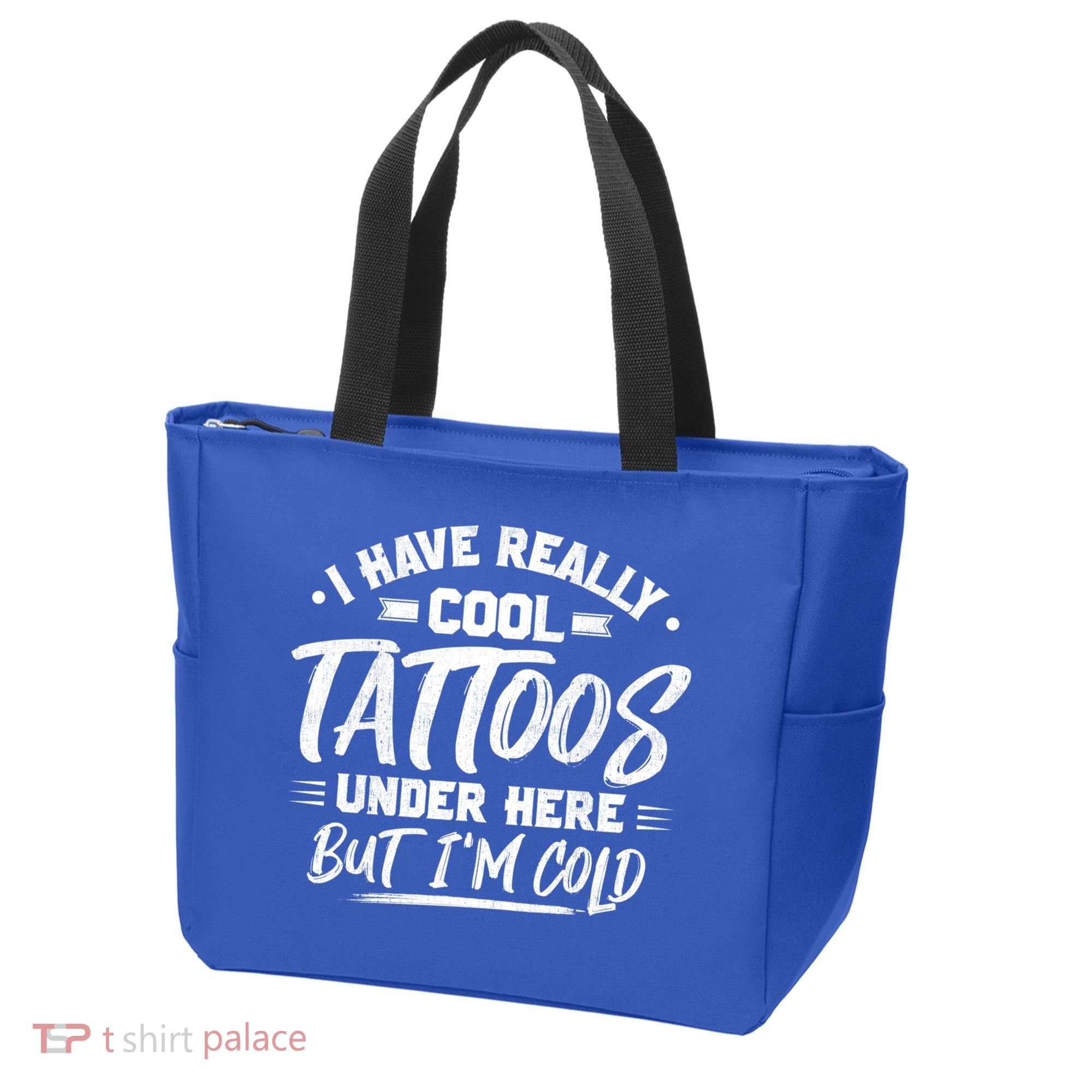 I Have Really Cool Tattoos Under Here Tattoo Artist Great Gift Tote Bag