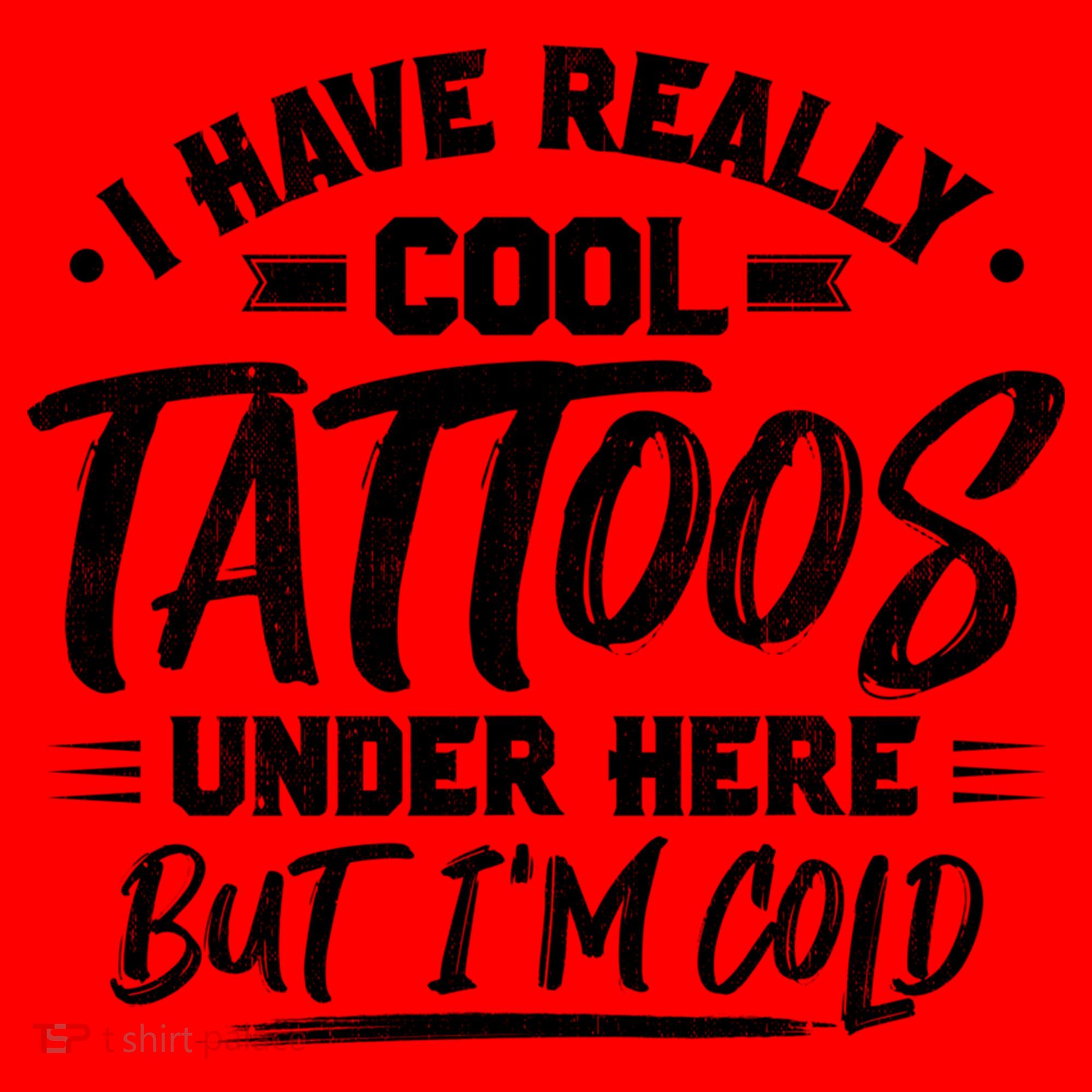 I Have Really Cool Tattoos Under Here Tattoo Artist Great Gift Santa Hat