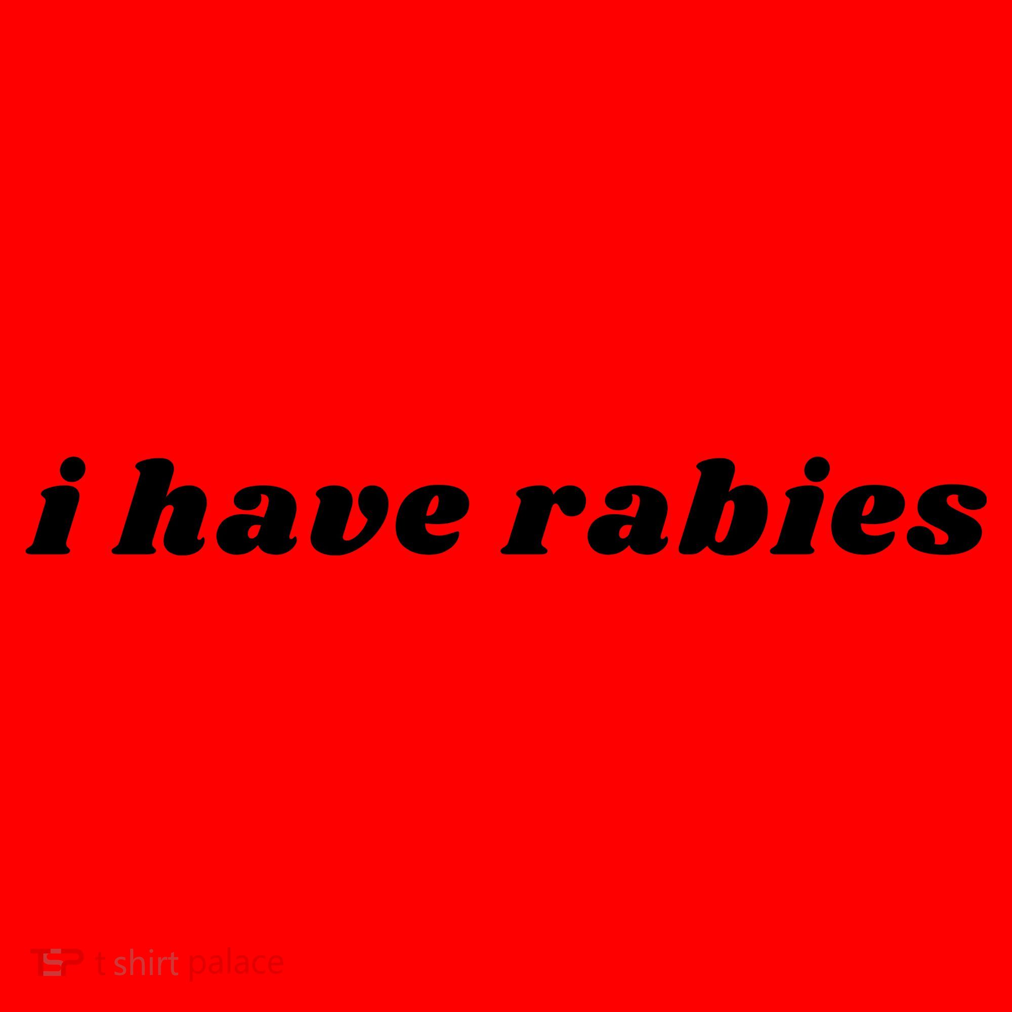 I Have Rabies Funny Santa Hat