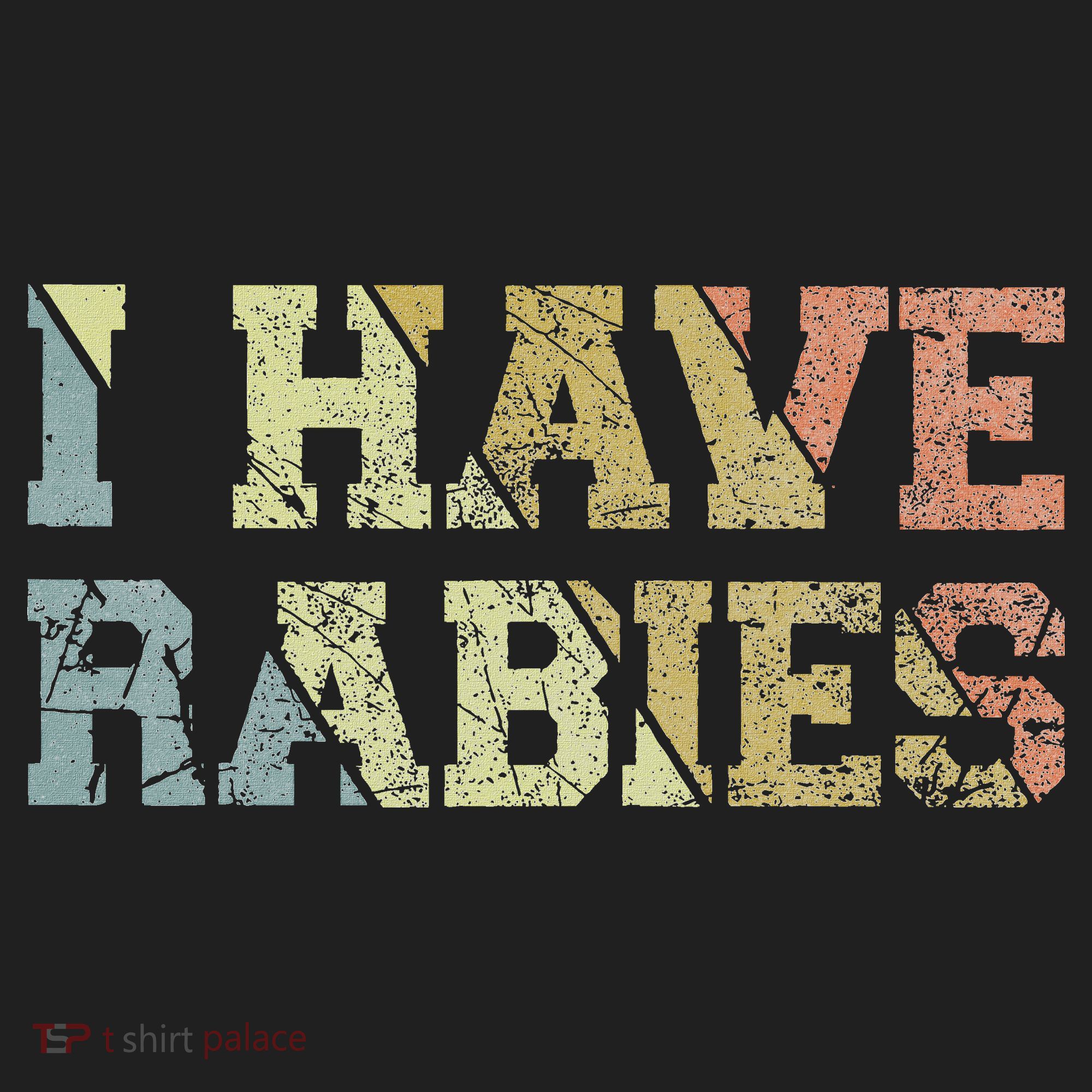 I Have Rabies Golf Towel