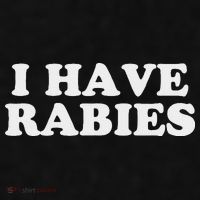 I Have Rabies Ladies PosiCharge Tri-Blend Wicking Tank thumb 2
