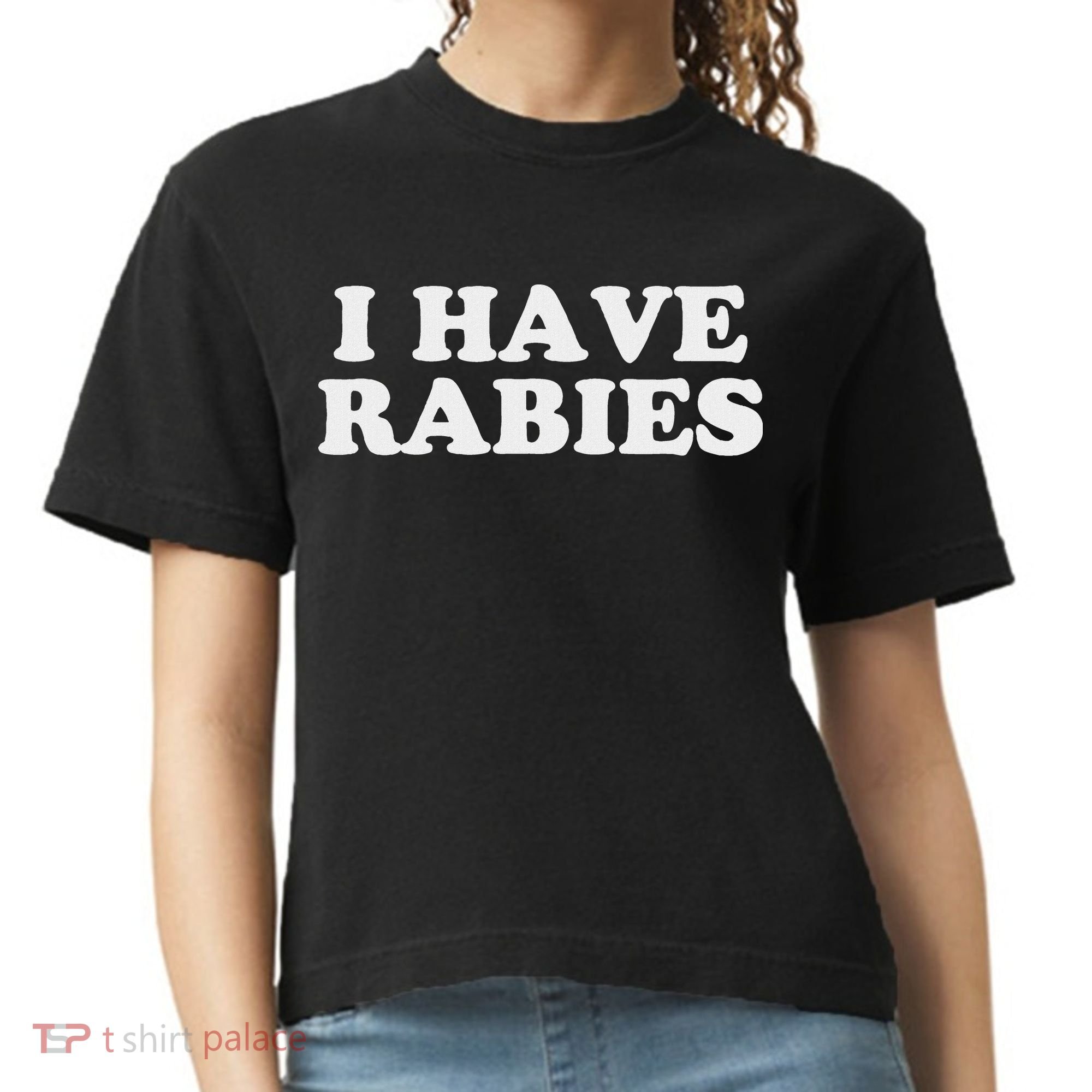 I Have Rabies Comfort Colors Boxy T-Shirt