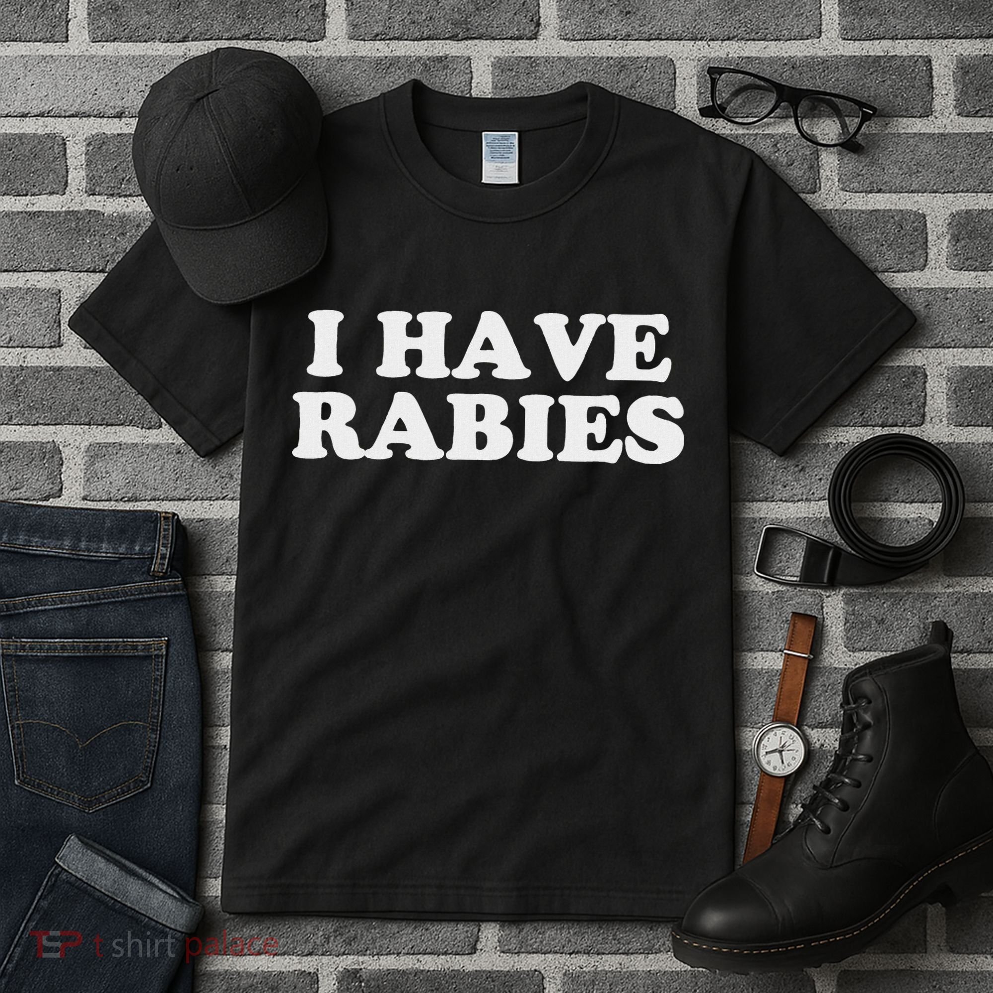 I Have Rabies Tall T-Shirt