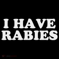 I Have Rabies Flat Bill Trucker Hat thumb 2