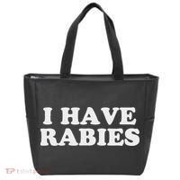 I Have Rabies Tote Bag thumb 0
