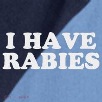 I Have Rabies Raglan Baseball Sleeve Shirt thumb 2
