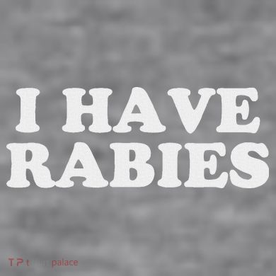 I Have Rabies Women's Racerback Cropped Tank