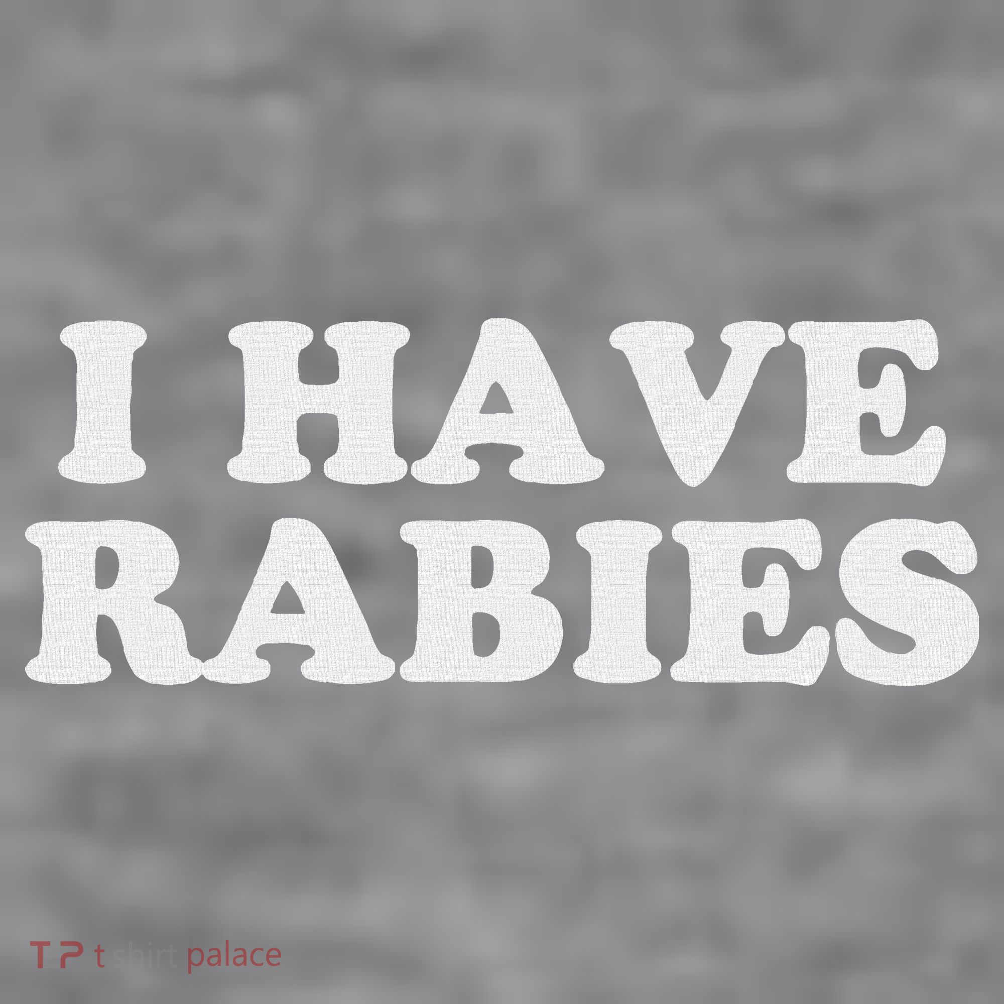 I Have Rabies Women's Racerback Cropped Tank