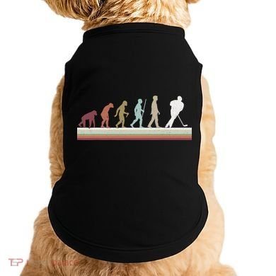 Ice Hockey Retro Evolution For Hockey Player Doggie Tank