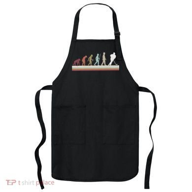 Ice Hockey Retro Evolution For Hockey Player Apron