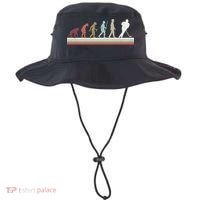 Ice Hockey Retro Evolution For Hockey Player Bucket Hat thumb 0