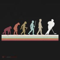 Ice Hockey Retro Evolution For Hockey Player Coaster thumb 2