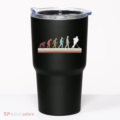 Ice Hockey Retro Evolution For Hockey Player Tumbler