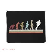 Ice Hockey Retro Evolution For Hockey Player Mousepad thumb 0