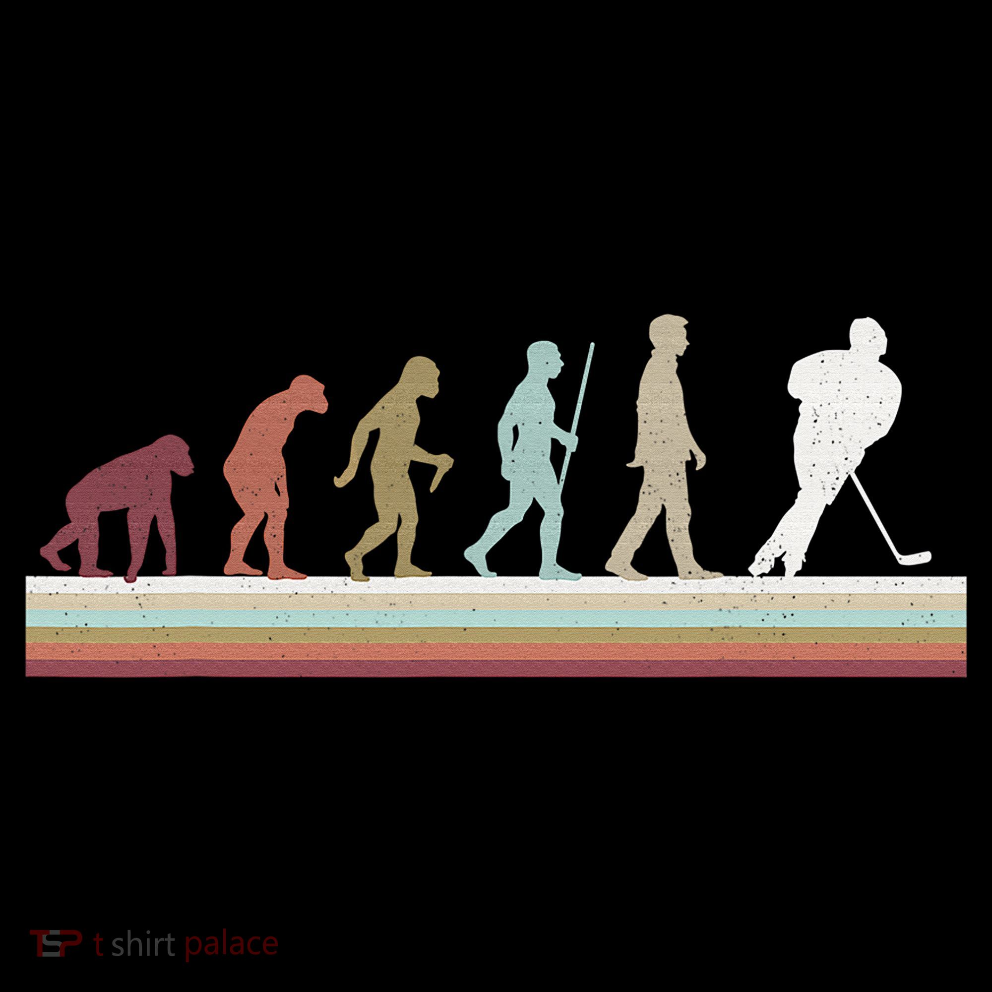 Ice Hockey Retro Evolution For Hockey Player Mousepad