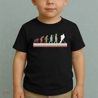 Ice Hockey Retro Evolution For Hockey Player Toddler T-Shirt thumb 2