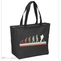 Ice Hockey Retro Evolution For Hockey Player Tote Bag thumb 2