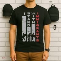 Immigrants Human Rights And I Stand With Immigrants T-Shirt thumb 6