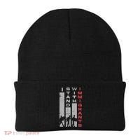 Immigrants Human Rights And I Stand With Immigrants Beanie thumb 0