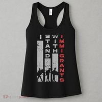 Immigrants Human Rights And I Stand With Immigrants Women's Tank Top thumb 3