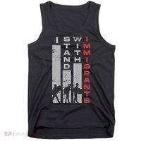 Immigrants Human Rights And I Stand With Immigrants Tank Top thumb 0