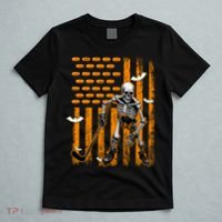 Ice Hockey Skeleton Halloween Ice Hockey Player T-Shirt thumb 5