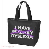 I Have Sexdaily Dyslexia Funny Meme Tote Bag thumb 3