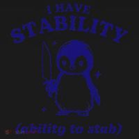 I Have Stability Ability To Stab Funny Penguin Visor thumb 3