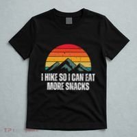 I Hike So I Can Eat More Snacks As A Funny Hiking T-Shirt thumb 5
