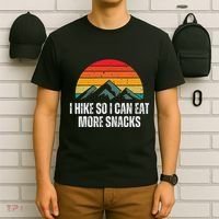 I Hike So I Can Eat More Snacks As A Funny Hiking T-Shirt thumb 6