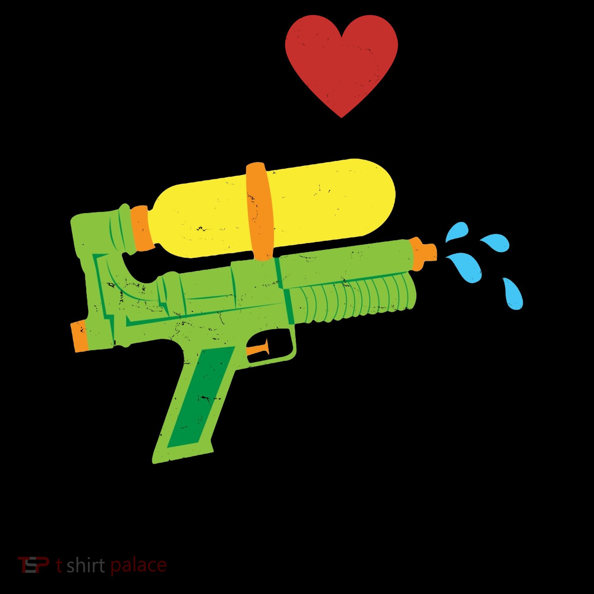 I Heart Squirters Funny Water Gun Coffee Mug