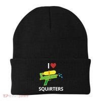I Heart Squirters Funny Water Gun Beanie thumb 0