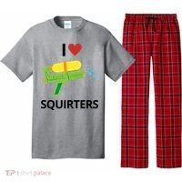 I Heart Squirters Funny Water Gun Pajama Set thumb 0