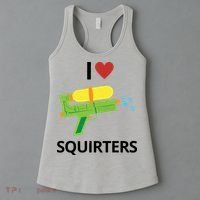 I Heart Squirters Funny Water Gun Women's Tank Top thumb 3