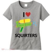 I Heart Squirters Funny Water Gun Women's T-Shirt thumb 0