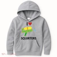 I Heart Squirters Funny Water Gun Kids Hoodie thumb 0