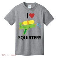 I Heart Squirters Funny Water Gun Kids T-Shirt thumb 0