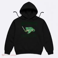 I Have Stability Ability To Stab Funny Frog Hoodie thumb 0