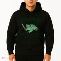 I Have Stability Ability To Stab Funny Frog Hoodie thumb 2